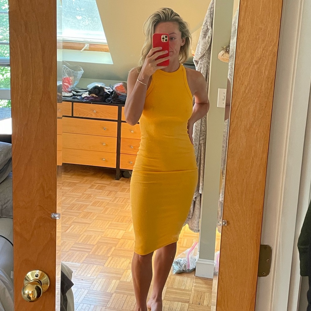 Zara Bodycon Midi Dress
